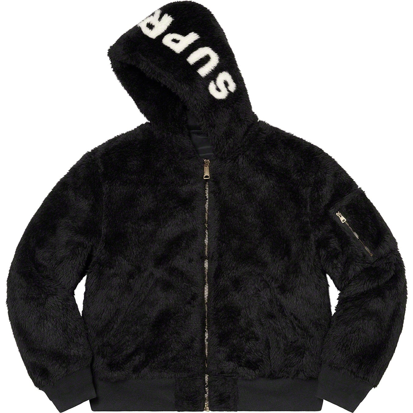 Faux Fur Reversible MA-1 view 11